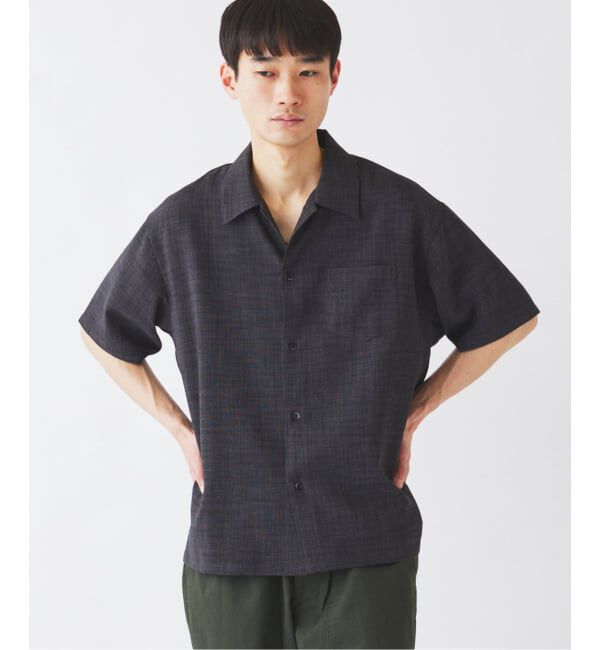 JOURNAL STANDARD relume「テックキャンバス レギュラーカラー 半袖シャツ(セットアップ対応可能)」|シャツ・ブラウス|