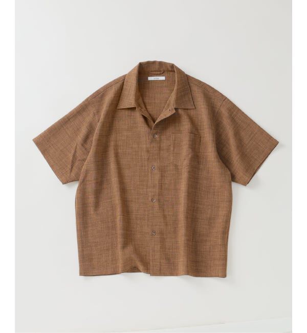 JOURNAL STANDARD relume「テックキャンバス レギュラーカラー 半袖シャツ(セットアップ対応可能)」|シャツ・ブラウス|