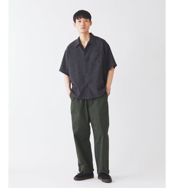 JOURNAL STANDARD relume「テックキャンバス レギュラーカラー 半袖シャツ(セットアップ対応可能)」|シャツ・ブラウス|