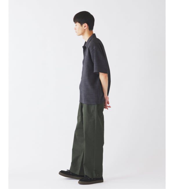JOURNAL STANDARD relume「テックキャンバス レギュラーカラー 半袖シャツ(セットアップ対応可能)」|シャツ・ブラウス|