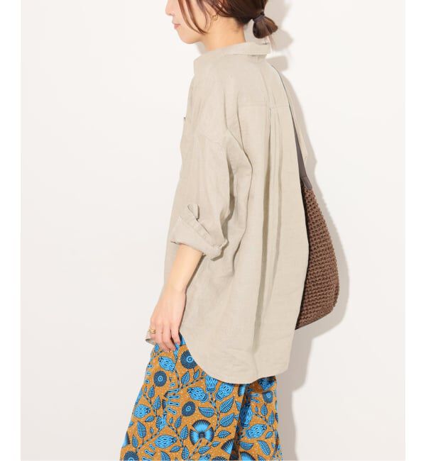 JOURNAL STANDARD relume「No.66フレンチリネンオーバーサイズシャツ」|シャツ・ブラウス|