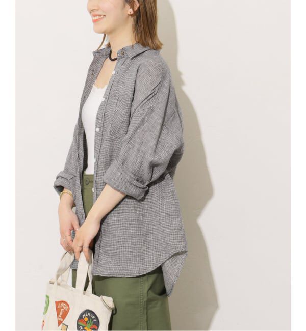 JOURNAL STANDARD relume「No.66フレンチリネンオーバーサイズシャツ」|シャツ・ブラウス|