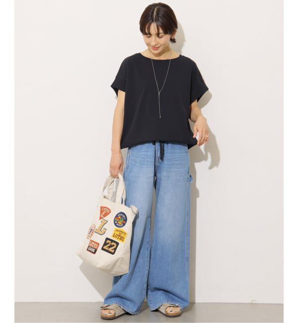 JOURNAL STANDARD relume「コットンドロップショルダー ドロストT」|Tシャツ・カットソー|