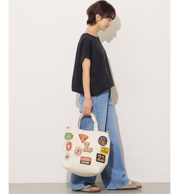 JOURNAL STANDARD relume「コットンドロップショルダー ドロストT」|Tシャツ・カットソー|