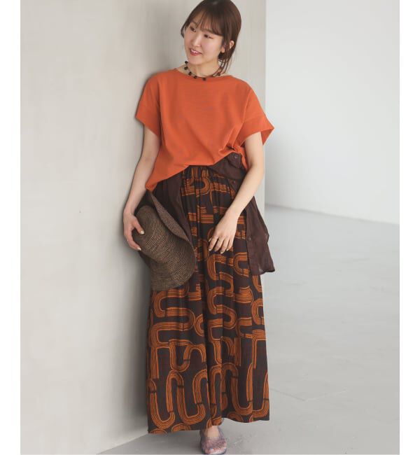 JOURNAL STANDARD relume「コットンドロップショルダー ドロストT」|Tシャツ・カットソー|