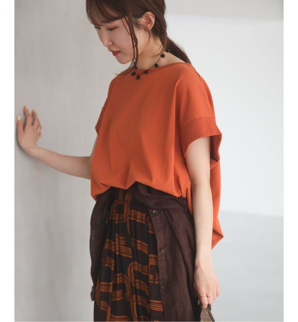 JOURNAL STANDARD relume「コットンドロップショルダー ドロストT」|Tシャツ・カットソー|