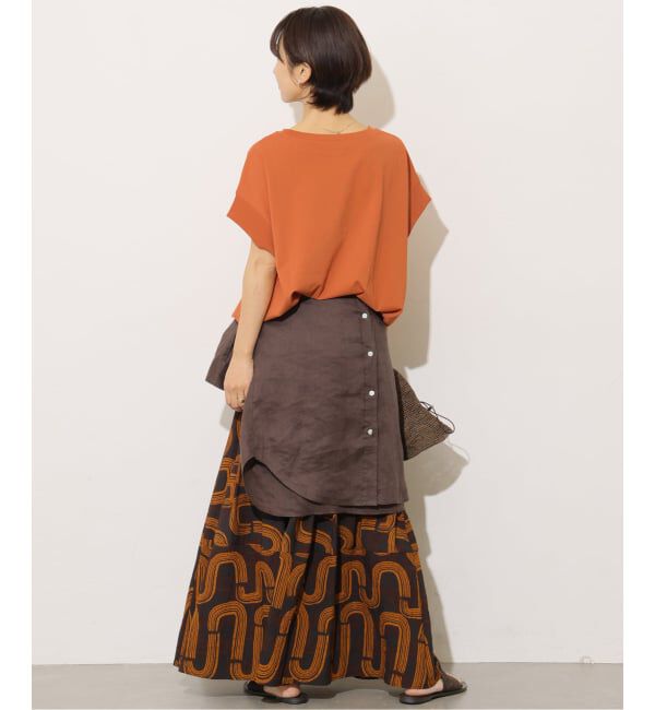 JOURNAL STANDARD relume「コットンドロップショルダー ドロストT」|Tシャツ・カットソー|