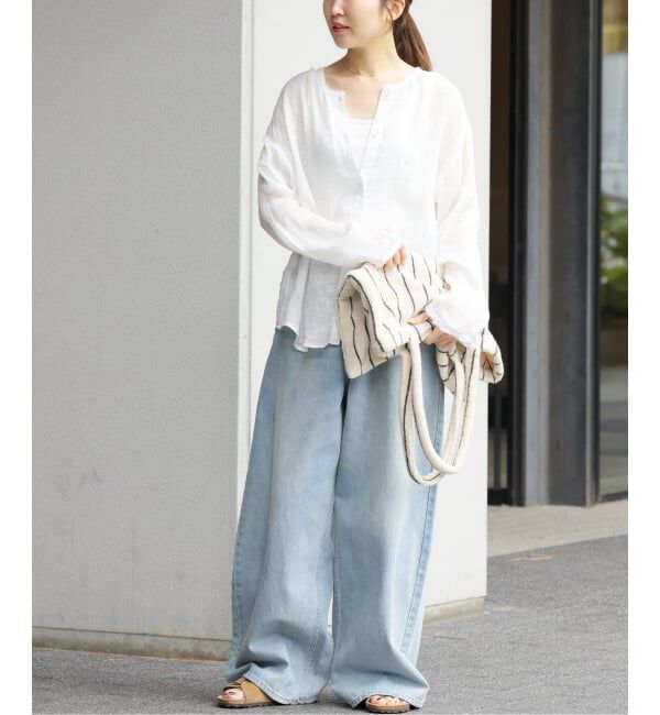 JOURNAL STANDARD relume「リネンガーゼ2WAYカーディガン」|シャツ・ブラウス|