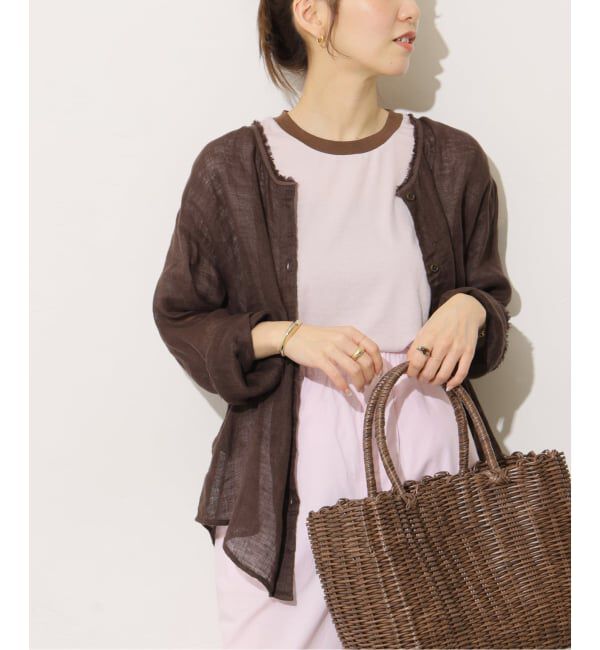 JOURNAL STANDARD relume「リネンガーゼ2WAYカーディガン」|シャツ・ブラウス|