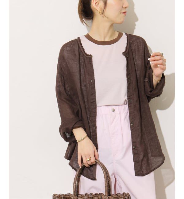 JOURNAL STANDARD relume「リネンガーゼ2WAYカーディガン」|シャツ・ブラウス|