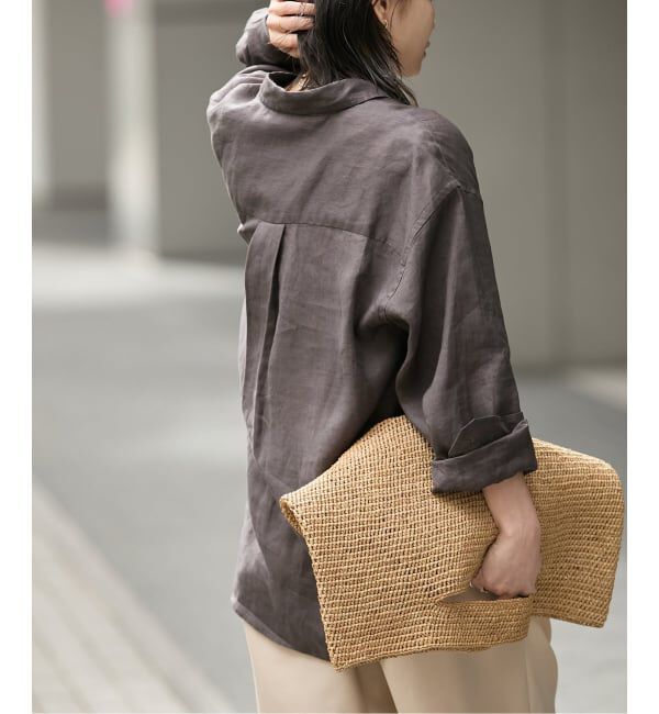 JOURNAL STANDARD「リネンレギュラーカラーシャツ」|シャツ・ブラウス|