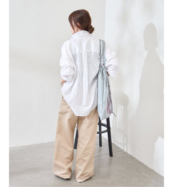 JOURNAL STANDARD「リネンレギュラーカラーシャツ」|シャツ・ブラウス|