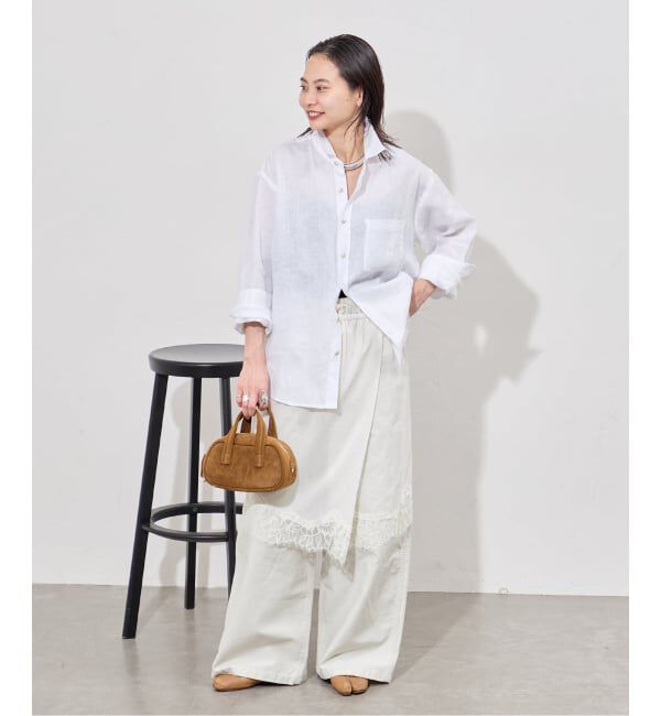 JOURNAL STANDARD「リネンレギュラーカラーシャツ」|シャツ・ブラウス|