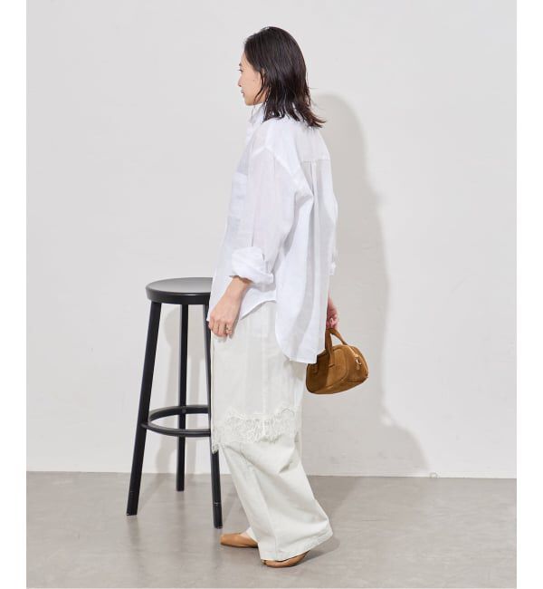 JOURNAL STANDARD「リネンレギュラーカラーシャツ」|シャツ・ブラウス|