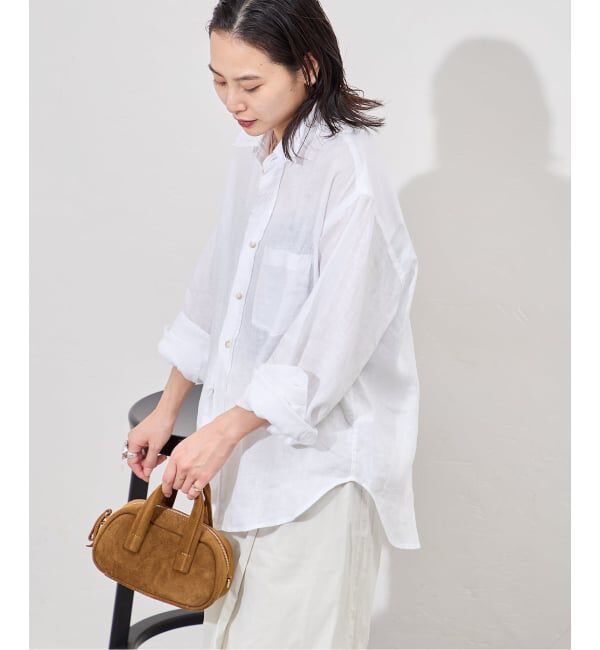 JOURNAL STANDARD「リネンレギュラーカラーシャツ」|シャツ・ブラウス|
