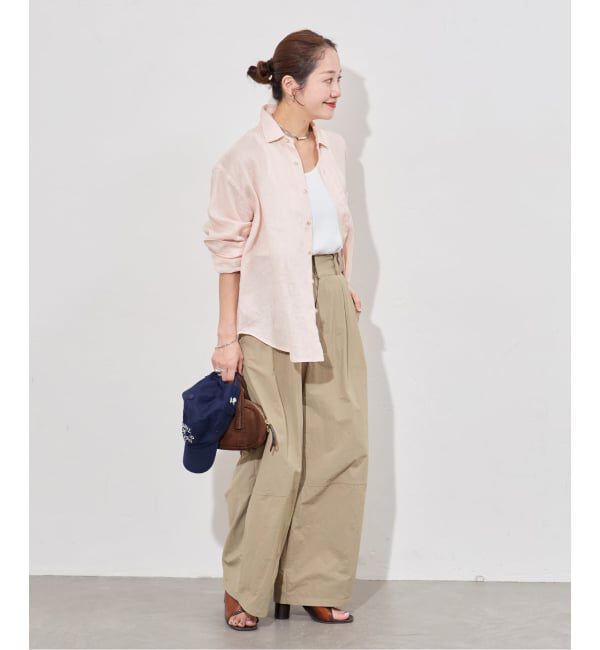 JOURNAL STANDARD「リネンレギュラーカラーシャツ」|シャツ・ブラウス|