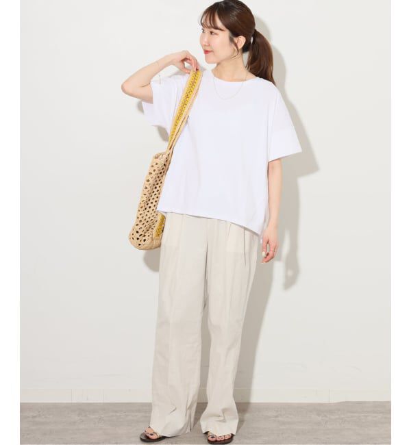 JOURNAL STANDARD relume「オーガニックコットン汗染み防止2WAY TEE」|Tシャツ・カットソー|