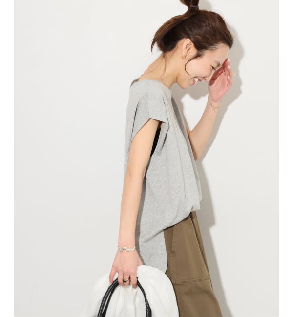 JOURNAL STANDARD relume「オーガニックコットン汗染み防止タックプルオーバー」|Tシャツ・カットソー|