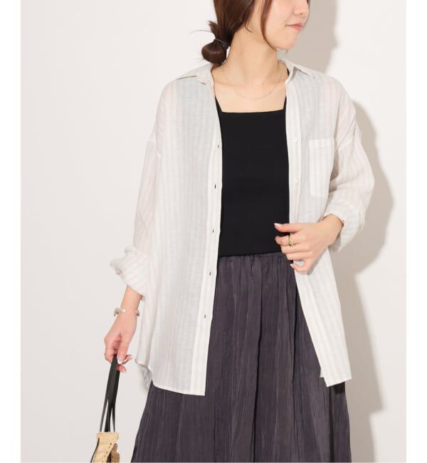 JOURNAL STANDARD relume「No.66フレンチリネンビッグスキッパー」|シャツ・ブラウス|