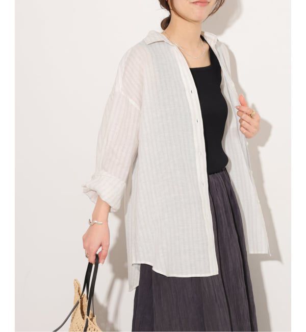 JOURNAL STANDARD relume「No.66フレンチリネンビッグスキッパー」|シャツ・ブラウス|