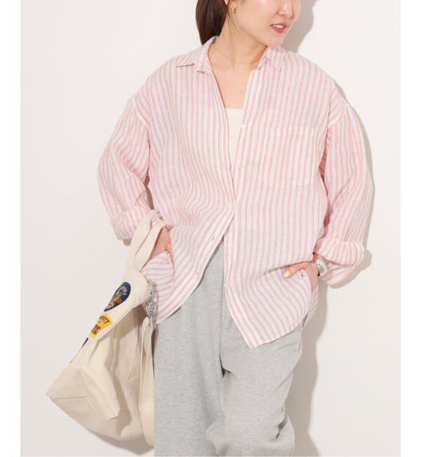 JOURNAL STANDARD relume「No.66フレンチリネンビッグスキッパー」|シャツ・ブラウス|
