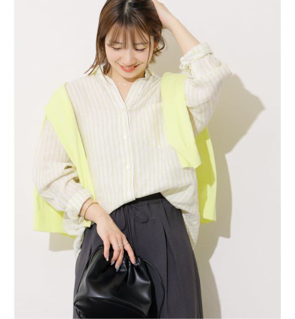 JOURNAL STANDARD relume「No.66フレンチリネンビッグスキッパー」|シャツ・ブラウス|