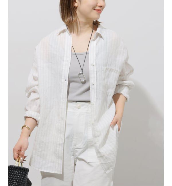 JOURNAL STANDARD relume「No.66フレンチリネンビッグスキッパー」|シャツ・ブラウス|