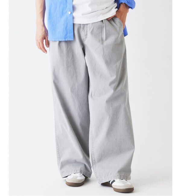 JOURNAL STANDARD relume「《予約》ワイドカット フェード チノパンツ」|チノ|