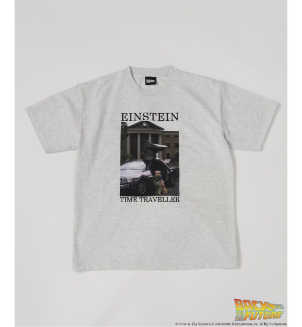 JOURNAL STANDARD relume「BACK TO THE FUTURE / バックトゥザフューチャー 別注 ムービー プリントT」|Tシャツ・カットソー|グレーB