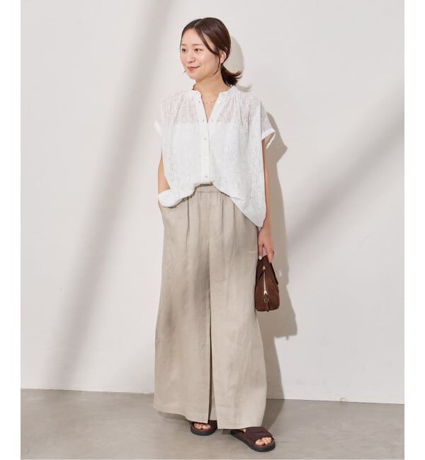 JOURNAL STANDARD「《WEB限定追加予約2》リネン タックキュロット」|その他|