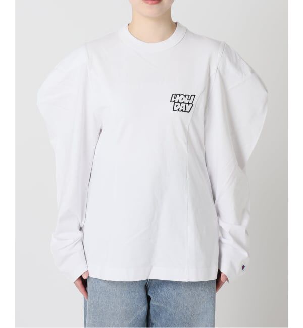 JOURNAL STANDARD「別注【CHAMPION*JOURNAL STANDARD by HOLIDAY】16s/1 Jersey PUFF」|Tシャツ・カットソー|