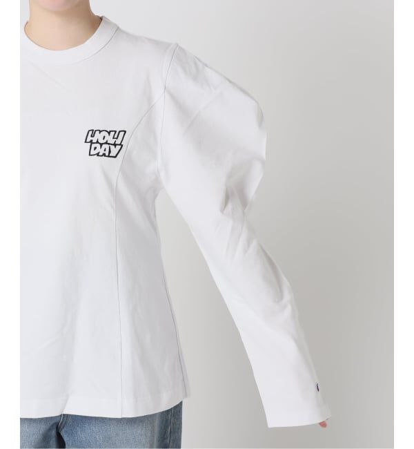 JOURNAL STANDARD「別注【CHAMPION*JOURNAL STANDARD by HOLIDAY】16s/1 Jersey PUFF」|Tシャツ・カットソー|