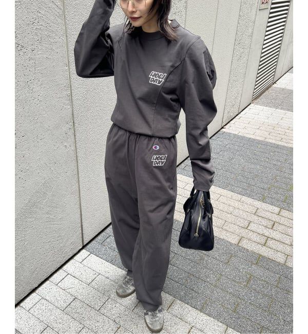 JOURNAL STANDARD「別注【CHAMPION*JOURNAL STANDARD by HOLIDAY】16s/1 Jersey PUFF」|Tシャツ・カットソー|