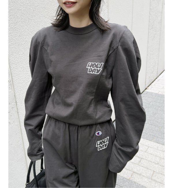 JOURNAL STANDARD「別注【CHAMPION*JOURNAL STANDARD by HOLIDAY】16s/1 Jersey PUFF」|Tシャツ・カットソー|