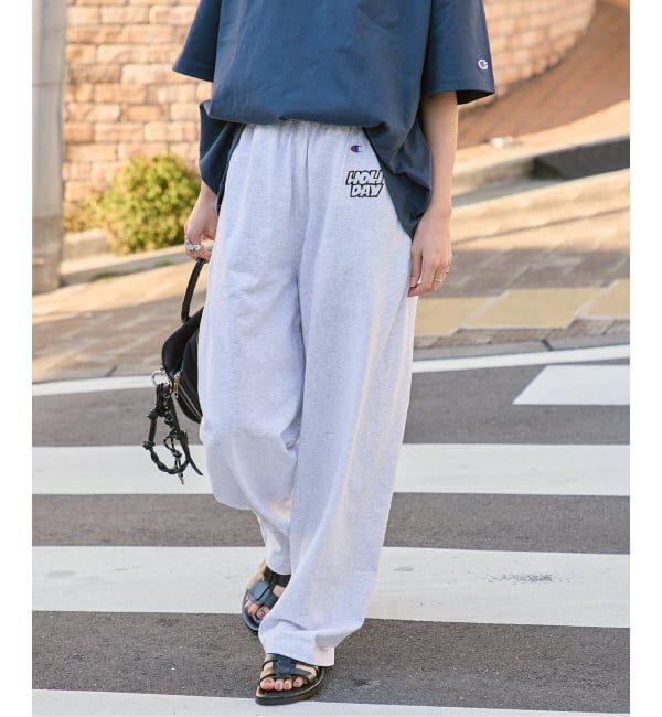 JOURNAL STANDARD「別注【CHAMPION*JOURNAL STANDARD by HOLIDAY】 16s/1 Jersey PANT」|その他|グレー