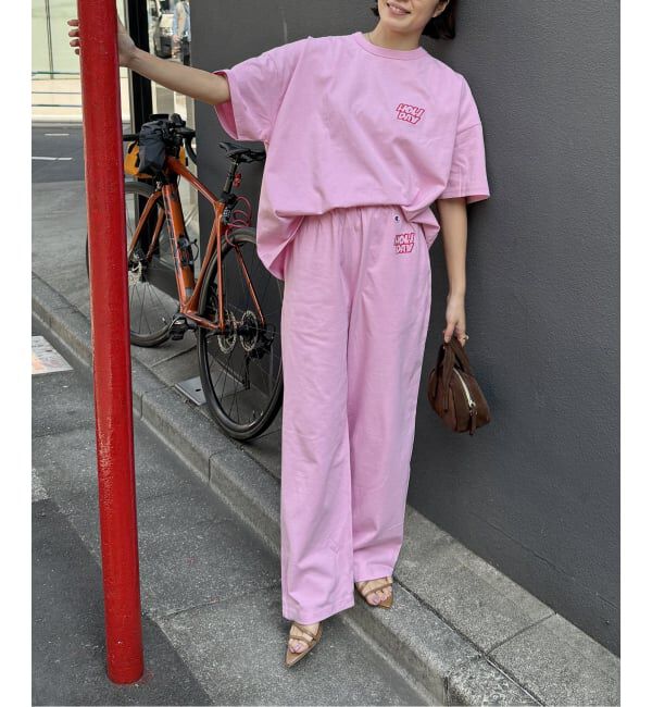 JOURNAL STANDARD「別注【CHAMPION*JOURNAL STANDARD by HOLIDAY】 16s/1 Jersey PANT」|その他|ピンク