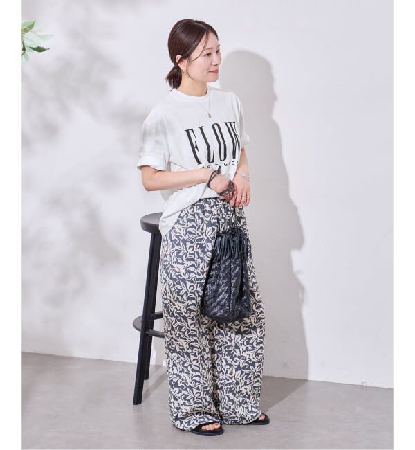JOURNAL STANDARD「《予約》FLOW LOGO TEE」|Tシャツ・カットソー|