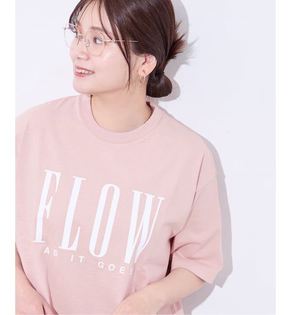 JOURNAL STANDARD「《予約》FLOW LOGO TEE」|Tシャツ・カットソー|