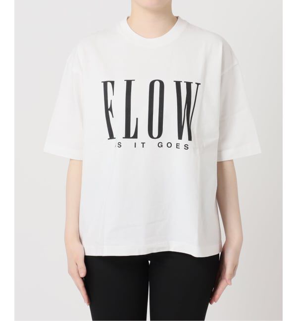 JOURNAL STANDARD「《予約》FLOW LOGO TEE」|Tシャツ・カットソー|