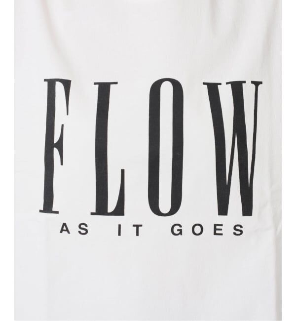 JOURNAL STANDARD「《予約》FLOW LOGO TEE」|Tシャツ・カットソー|
