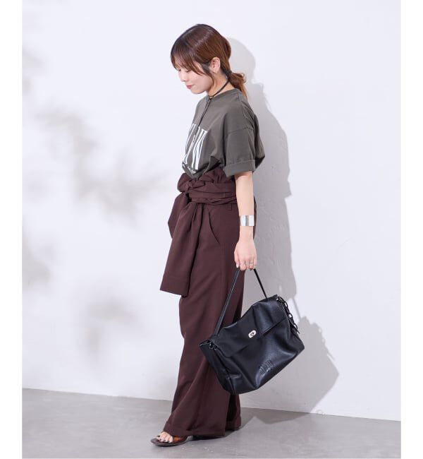 JOURNAL STANDARD「《予約》FLOW LOGO TEE」|Tシャツ・カットソー|