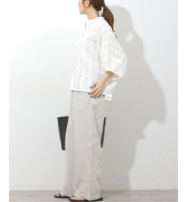 JOURNAL STANDARD relume「コットンカットワーク刺繍ポンチョブラウス」|シャツ・ブラウス|