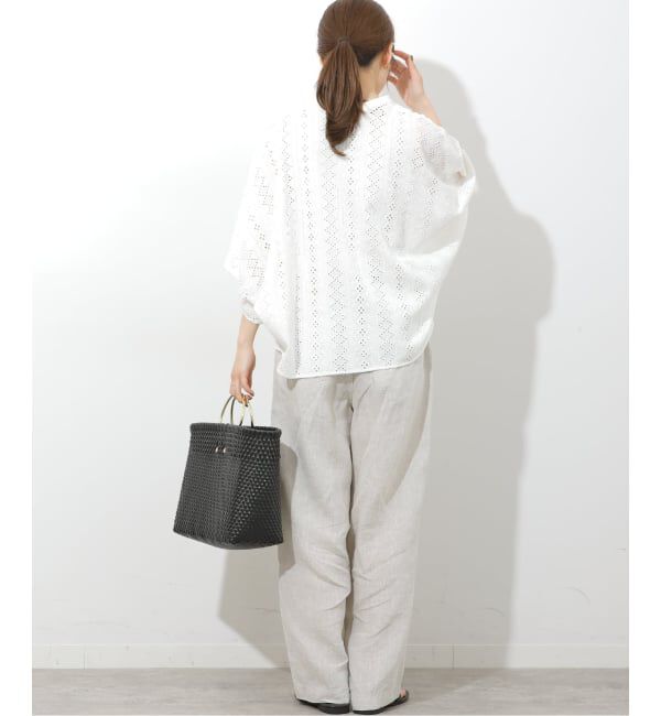 JOURNAL STANDARD relume「コットンカットワーク刺繍ポンチョブラウス」|シャツ・ブラウス|