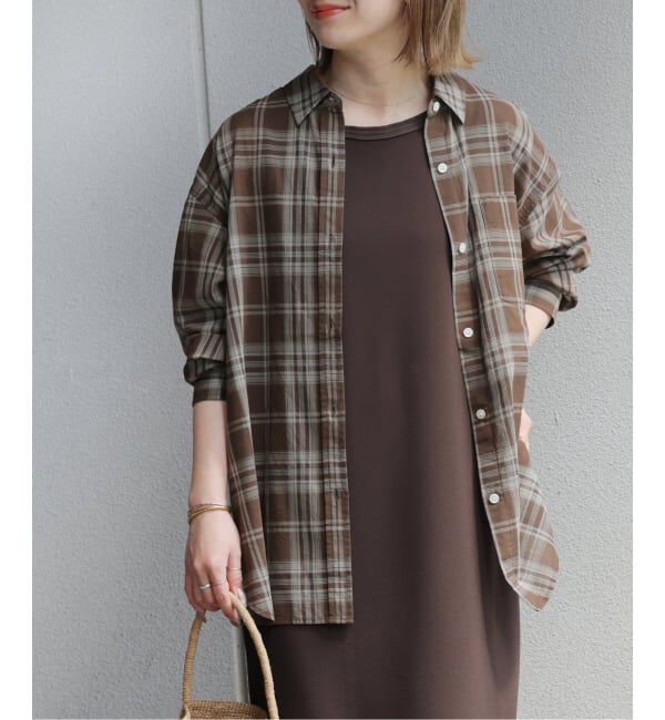 JOURNAL STANDARD relume「シアーボイルコットンチェックシャツ」|シャツ・ブラウス|