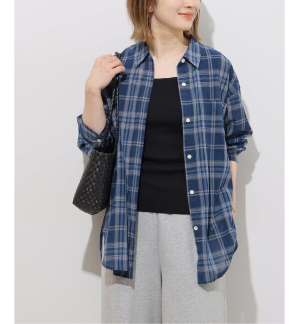 JOURNAL STANDARD relume「シアーボイルコットンチェックシャツ」|シャツ・ブラウス|