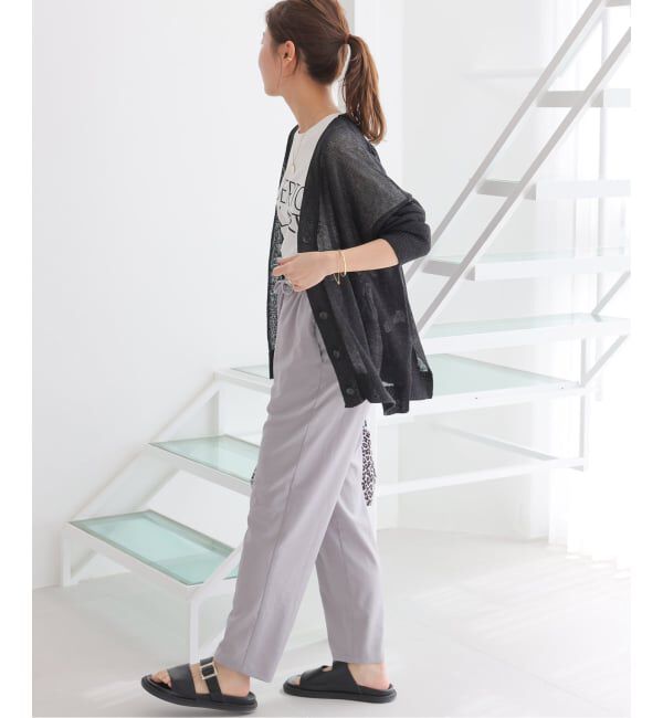 JOURNAL STANDARD relume「《追加2》PEリネンルーズVカーディガン」|カーディガン|
