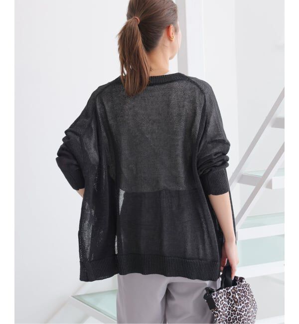 JOURNAL STANDARD relume「《追加2》PEリネンルーズVカーディガン」|カーディガン|