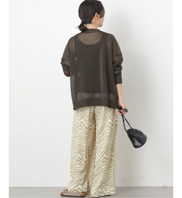 JOURNAL STANDARD relume「《追加2》PEリネンルーズVカーディガン」|カーディガン|