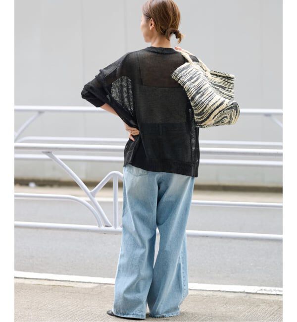 JOURNAL STANDARD relume「《追加2》PEリネンルーズVカーディガン」|カーディガン|