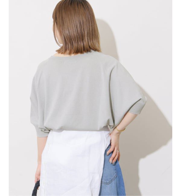 JOURNAL STANDARD relume「《WEB限定追加予約》接触冷感 / ウォッシャブルクールドルマンプルオーバー」|ニット・セーター|